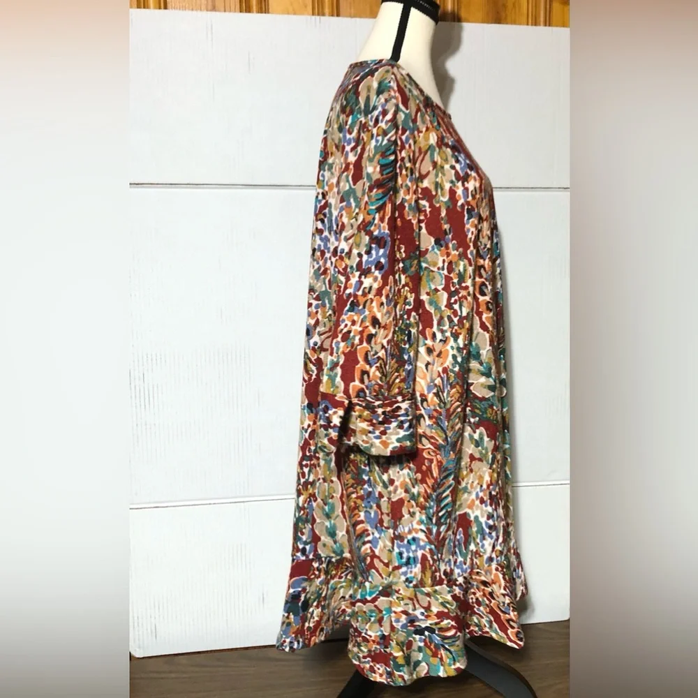 Beeson River size 1X boho style short Dress very cute with boots or sand…
